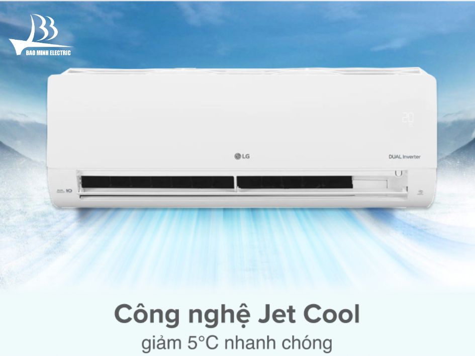 Công nghệ Jet Cool điều hoà LG 