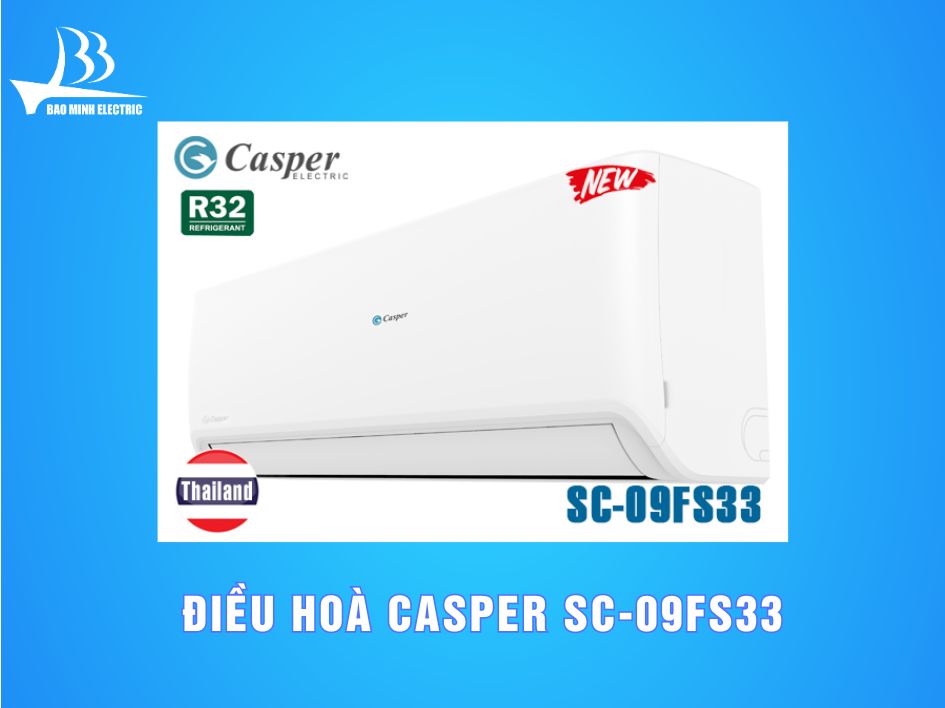 Điều hoà Casper model SC-09FS33