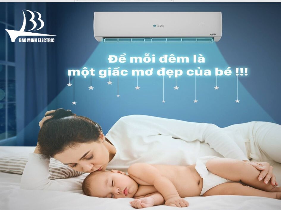 Điều hoà Casper chuyên gia giấc ngủ