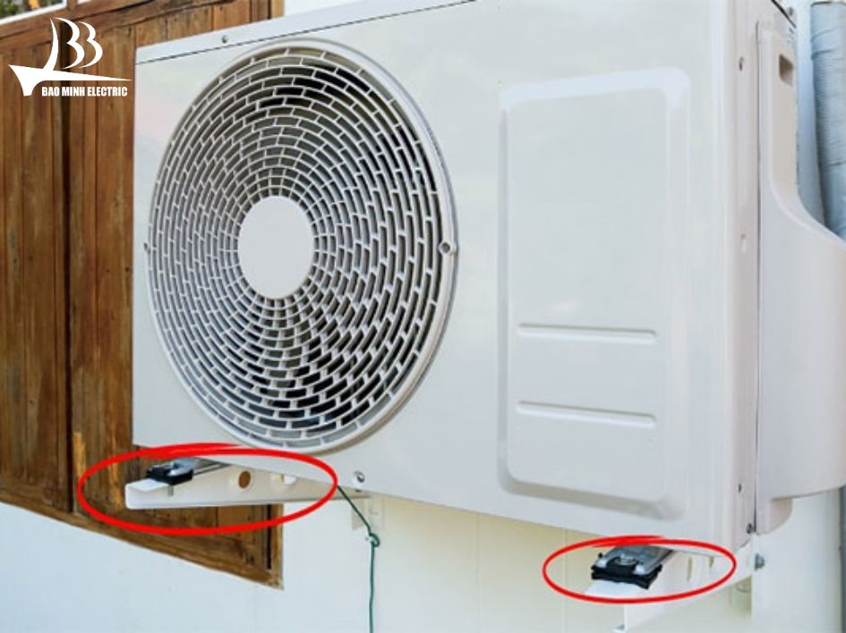 Kiểm tra vị trí lắp đặt cục nóng điều hoà Daikin