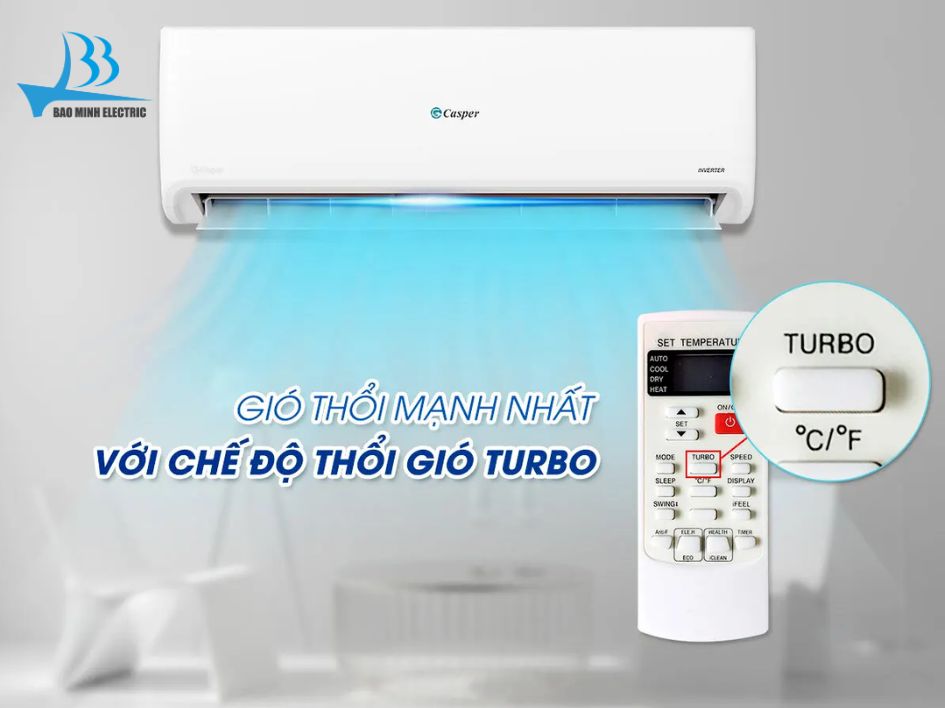 Làm lạnh nhanh chóng với chế độ Turbo