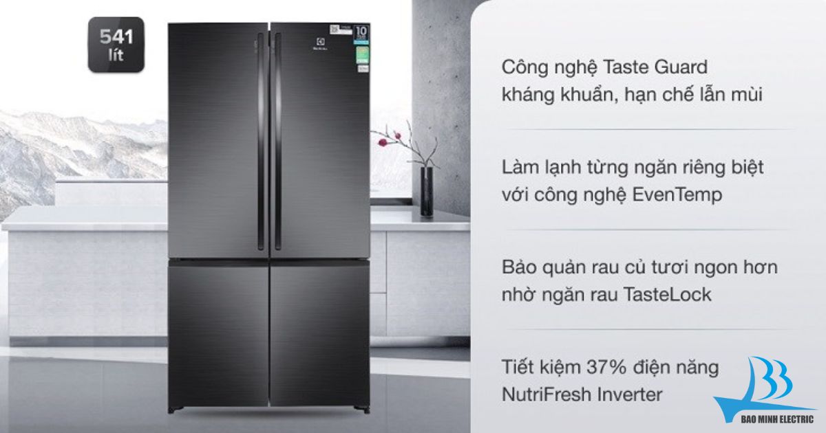 Tủ lạnh Electrolux 4 cánh