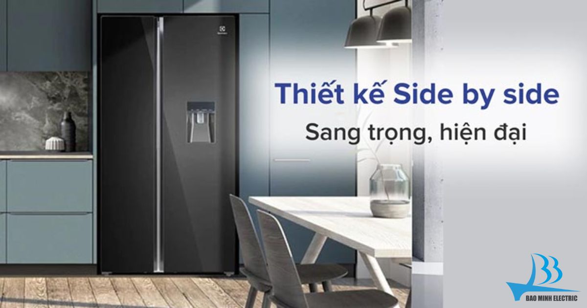 Thiết kế của tủ lạnh Electrolux