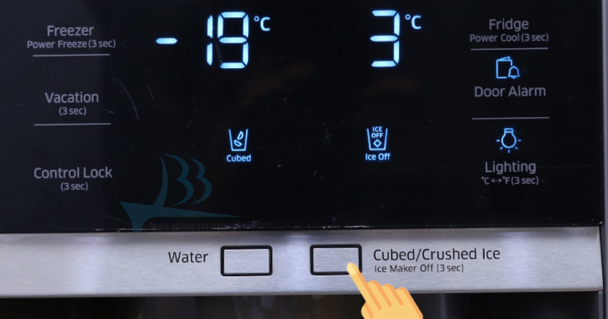 Có nhiều nguyên nhân khiến tủ lạnh Samsung báo lỗi nháy đèn 10 lần