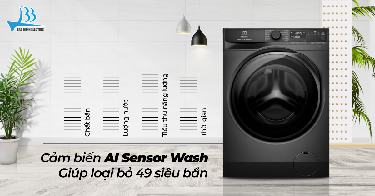 Máy giặt Electrolux AI Sensor Wash