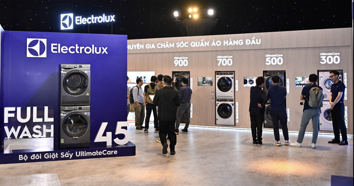 Các dòng sản phẩm máy sấy Electrolux 2024-2025