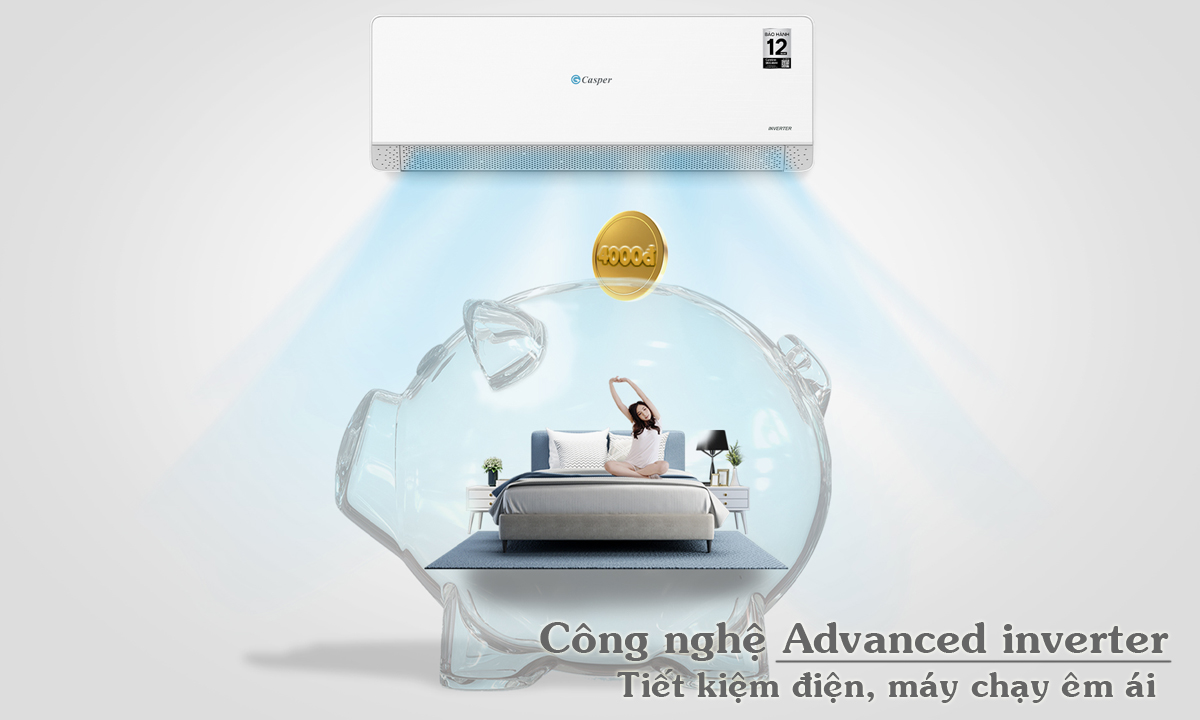 Điều hòa Casper PrimeAir Q series inverter tiết kiệm điện