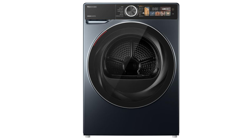 Máy sấy quần áo Toshiba TD-T25BS110HWV(MG) 10kg bơm nhiệt Máy sấy quần áo Toshiba TD-T25BS110HWV(MG) 10kg bơm nhiệt