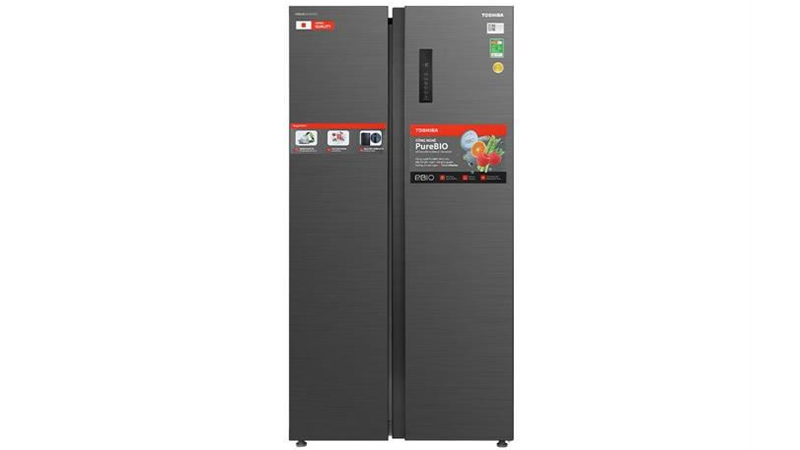 Thiết kế tủ lạnh Toshiba inverter 555 lít GR-RS696WI-PMV(60)-AG Tủ lạnh Toshiba GR-RS696WI-PMV(60)-AG