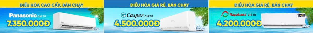 TOP 3 model điều hòa bán nhất 2025