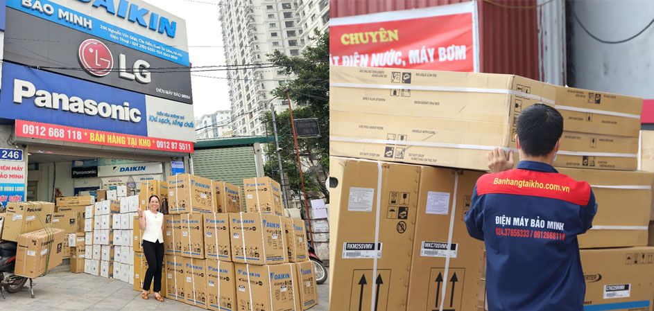 Điện máy Bảo Minh - Tổng kho đại lý điều hòa Daikin