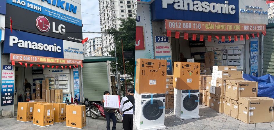 Điện máy Bảo Minh - Tổng kho máy giặt Electrolux