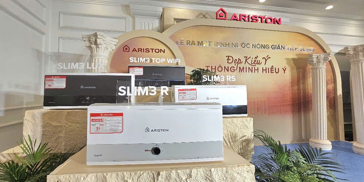 Các mẫu bình nóng lạnh Ariston ra mắt mới nhất 2024