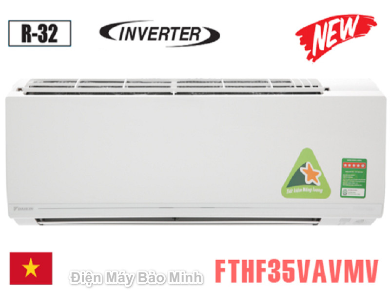 Điều hòa Daikin 2 chiều FTHF35VAMV thiết kế hiện đại, công suất 12000btu