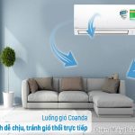 Luồng gió Coanda được tích hợp trên điều hòa Daikin FTHF35VAMV góp phần bảo vệ sức khỏe tốt nhất cho người dùng