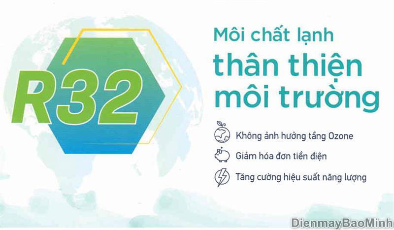 Môi chất lạnh tiên tiến R32