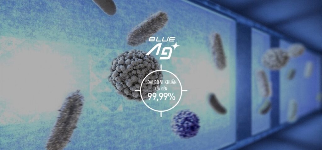 Công nghệ diệt khuẩn ưu việt Blue Ag