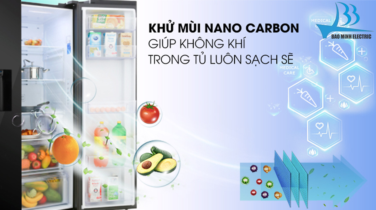 Bộ lọc than hoạt tính khử mùi hiệu quả