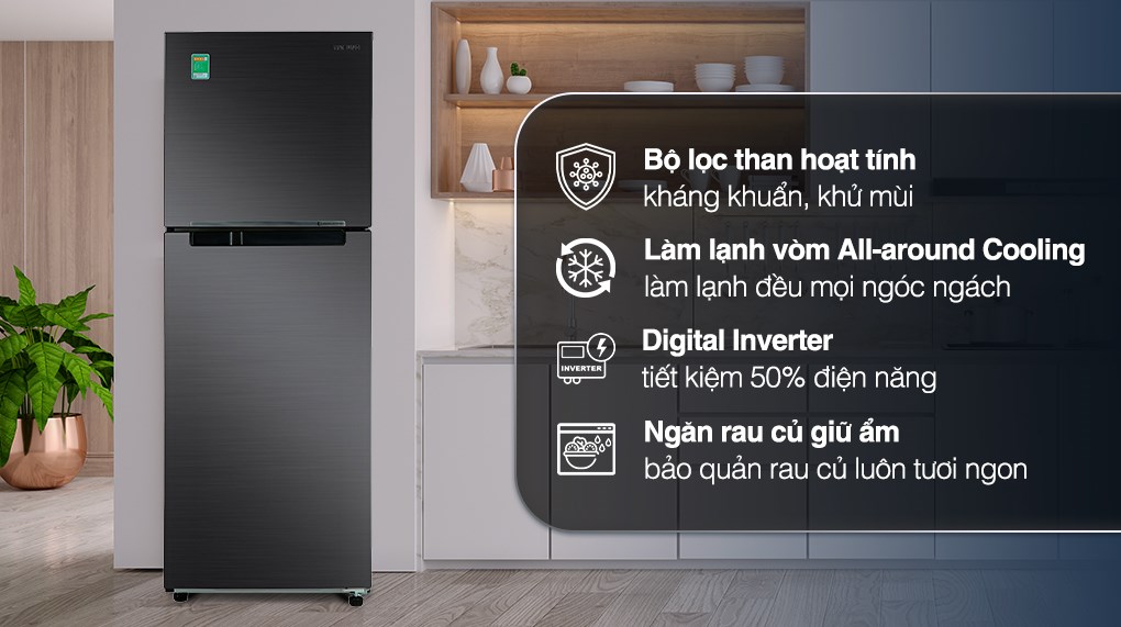  Mô tả về Tủ lạnh Samsung RT29K503JB1/SV
