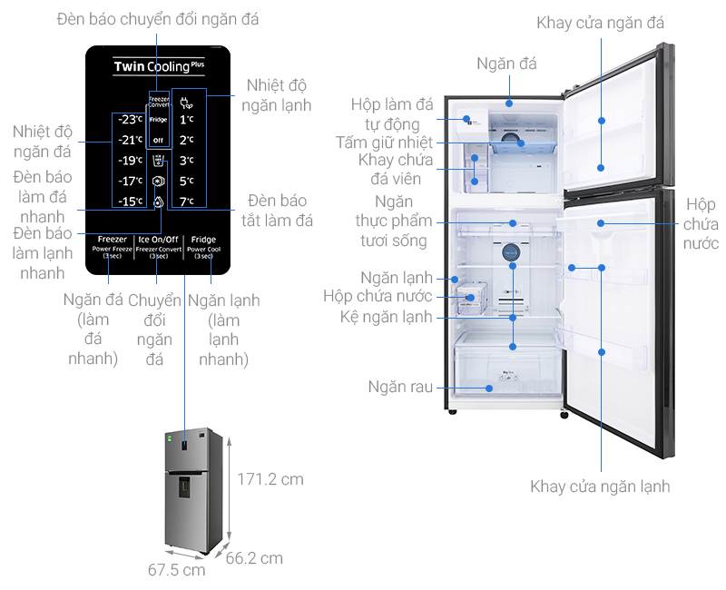  Công nghệ tiên tiến của tủ lạnh Samsung RT35K5982S8/SV