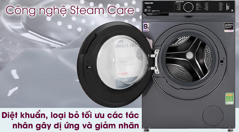  Giặt hơi nước Hygiene Steam diệt khuẩn 99.9% và ngừa dị ứng