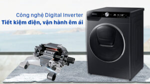  Động cơ Digital Inverter hoạt động bền bỉ và tiết kiệm điện