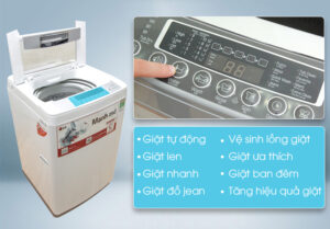 Hướng dẫn cài đặt trên bảng điều khiển máy giặt LG