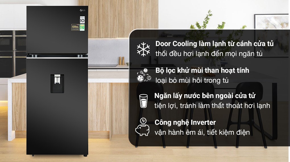 Thông tin tủ lạnh LG GN-D372BL