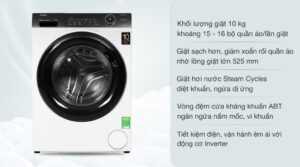  Mô tả về Máy giặt Aqua AQD-A1000G.W
