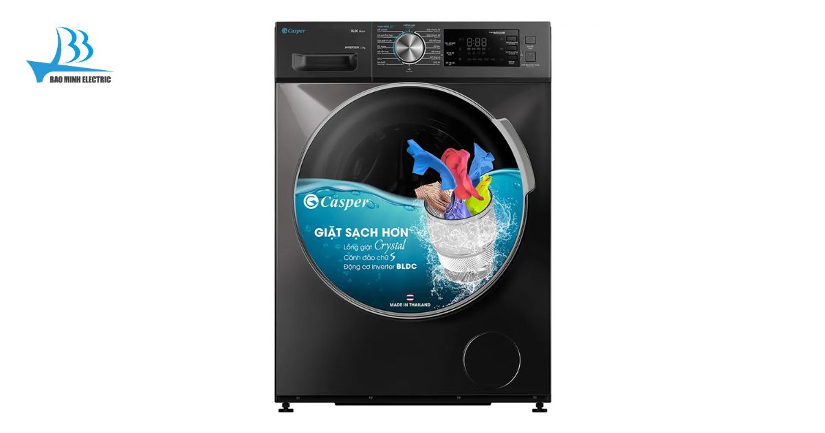 Mô tả về Máy giặt Casper WF-125I140BGB