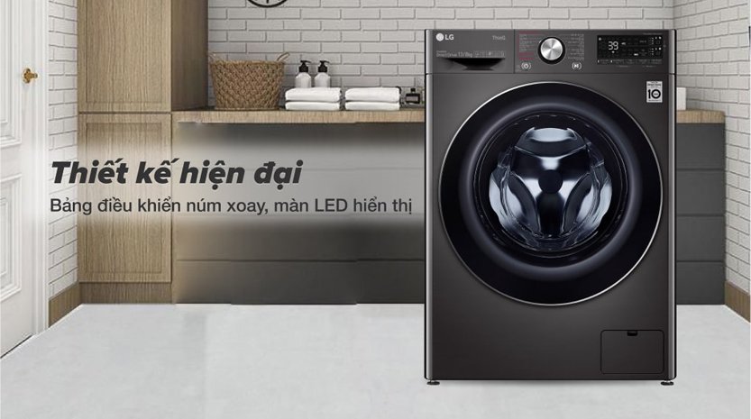 Tổng quan thiết kế về máy giặt LG FV1414S3BA