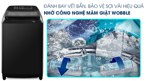 Máy giặt Samsung WA16R6380BV/S