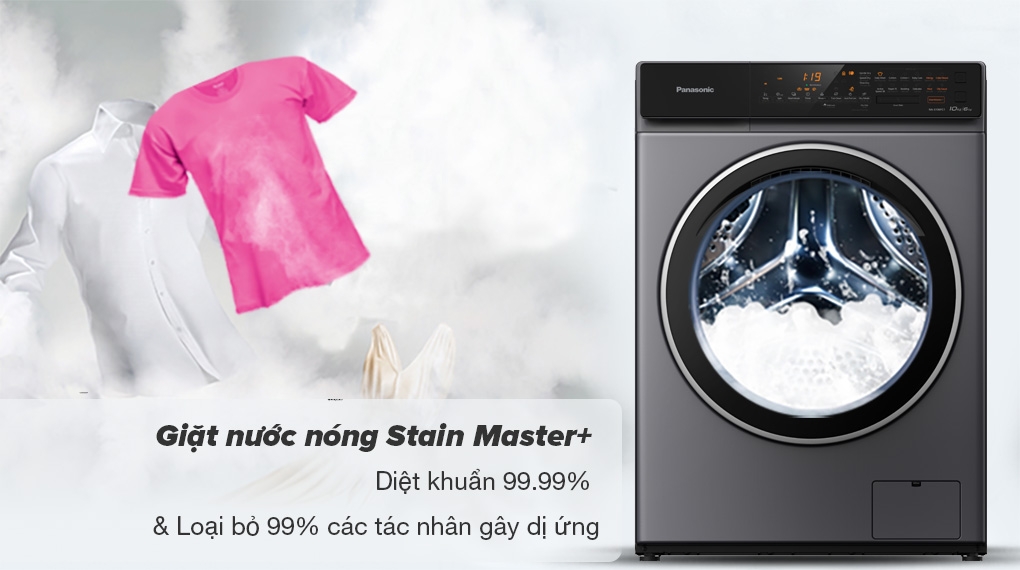 Quần áo được giặt sạch khuẩn mỗi ngày