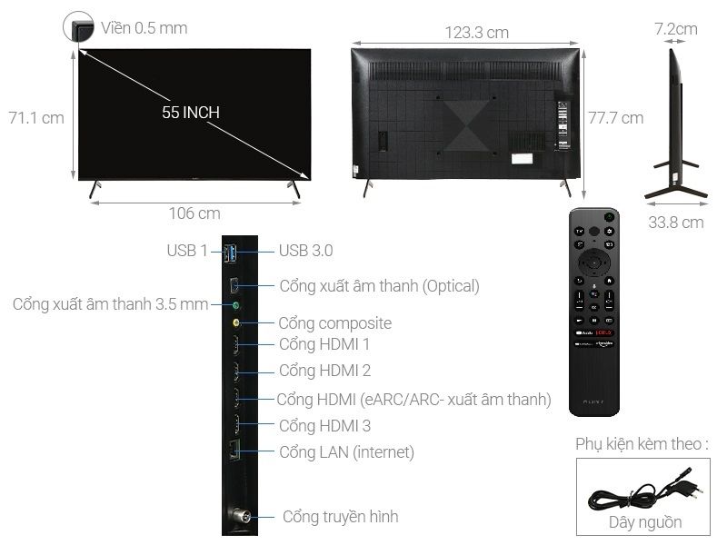Tivi Sony XR-55X90K