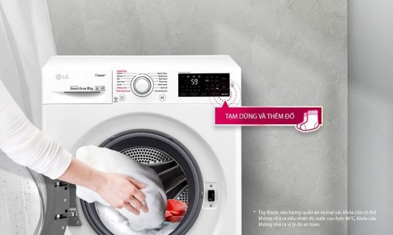  Các lưu ý khi sử dụng máy giặt LG FV1209S5W