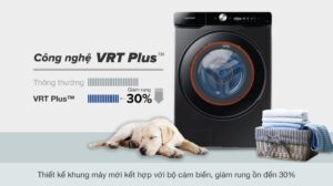  Giảm ồn chống rung tốt hơn với công nghệ VRT Plus