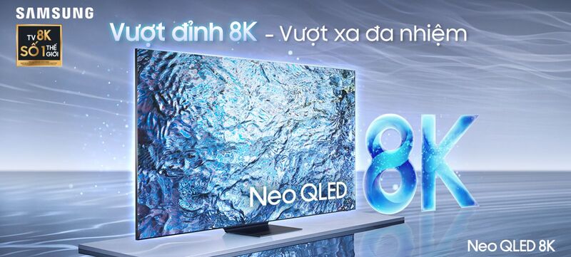 Smart Tivi Neo QLED Samsung 8K 55 inch QA55QN700BKXXV