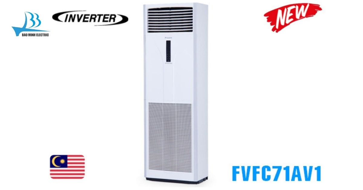 Điều hoà tủ đứng Daikin FVFC71AV1_RZFC71AGV19 inverter tiết kiệm điện