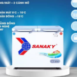 Tủ đông Sanaky VH2899A2KD thiết kế 1 ngăn đông - 2 cánh mở