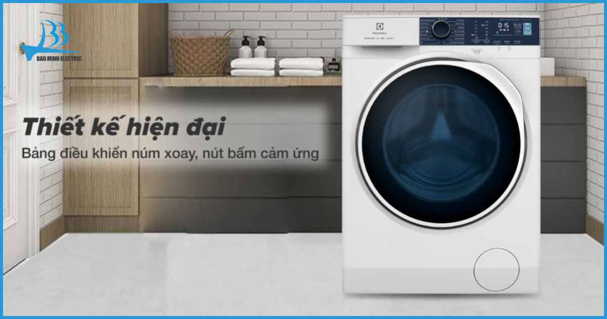 Thiết kế của máy giặt Electrolux EWF8024P5WB lồng ngang 
