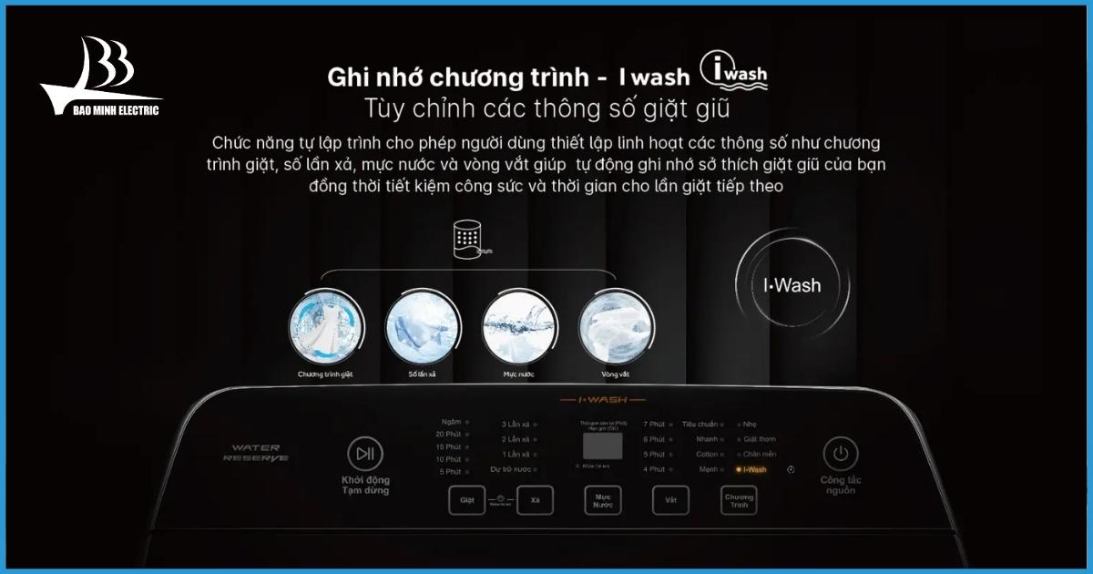 Chương trình giặt I-Wash