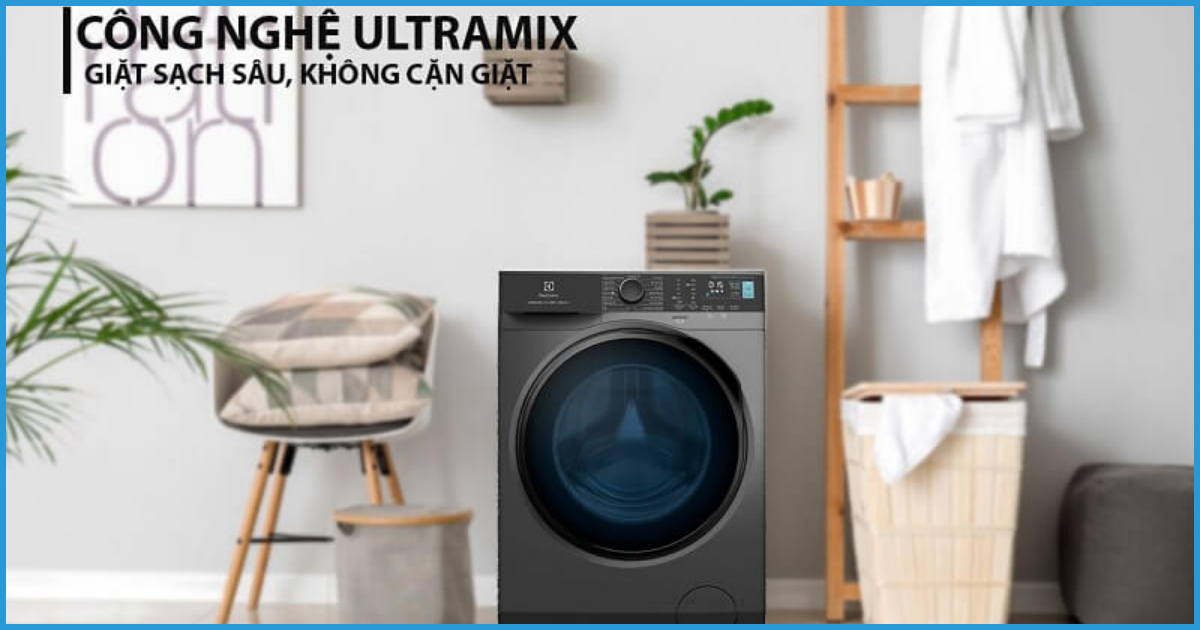 Công nghệ UltraMix giặt sạch lâu, không vết cặn