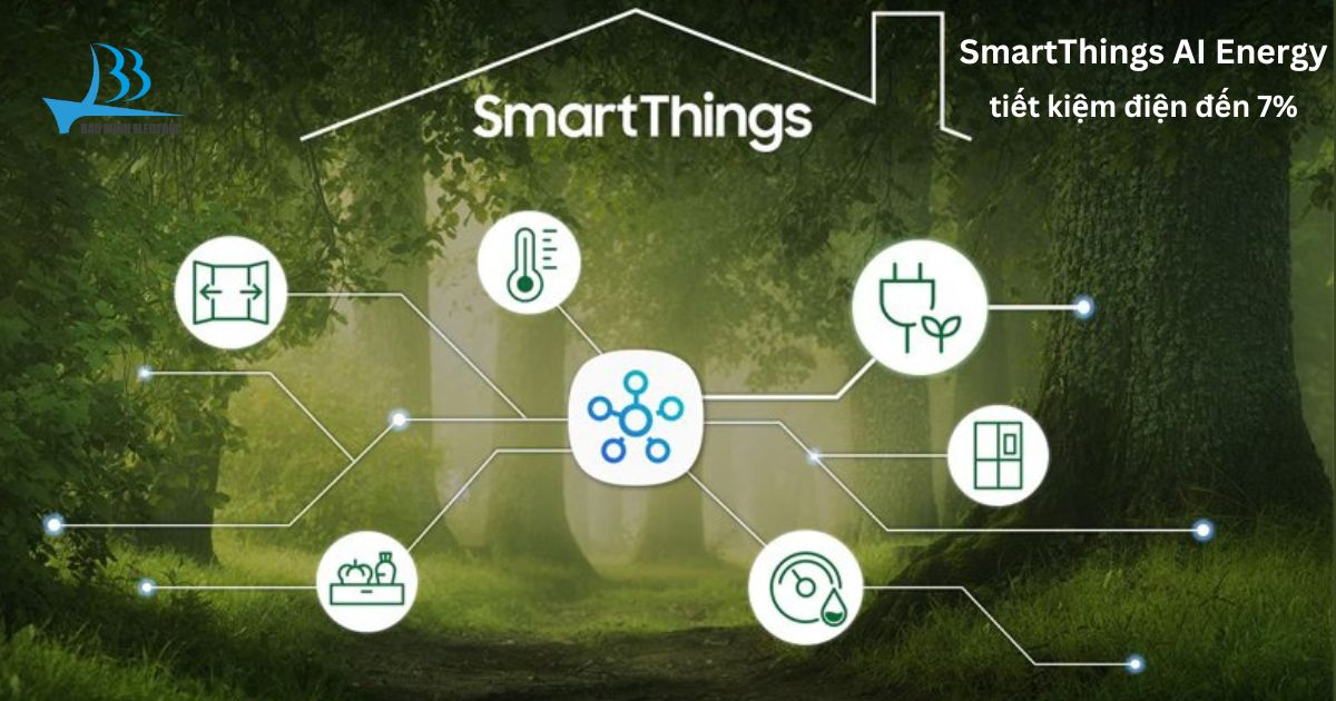 Công nghệ SmartThings AI Energy giúp tiết kiệm điện năng