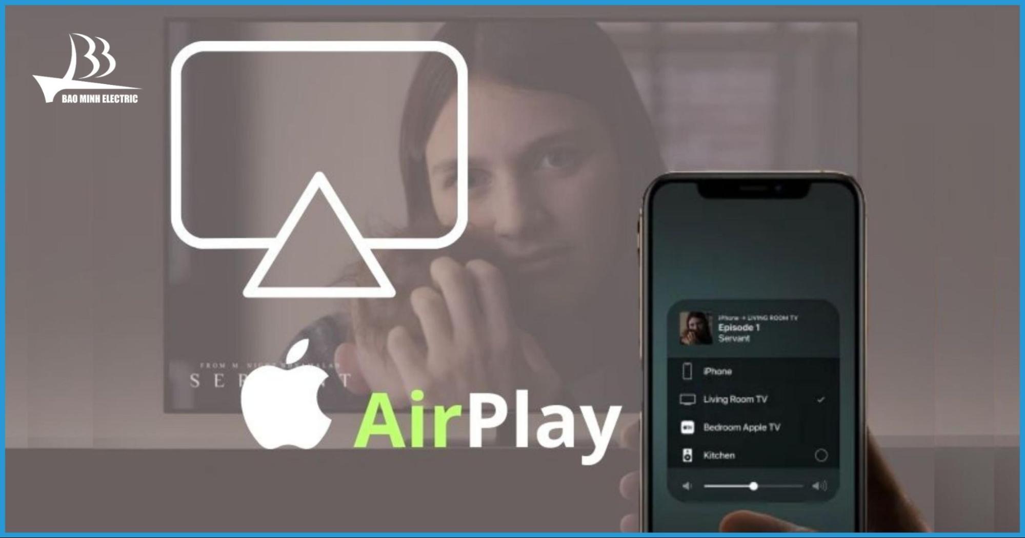 Hỗ trợ các tính năng AirPlay và Apple HomeKit