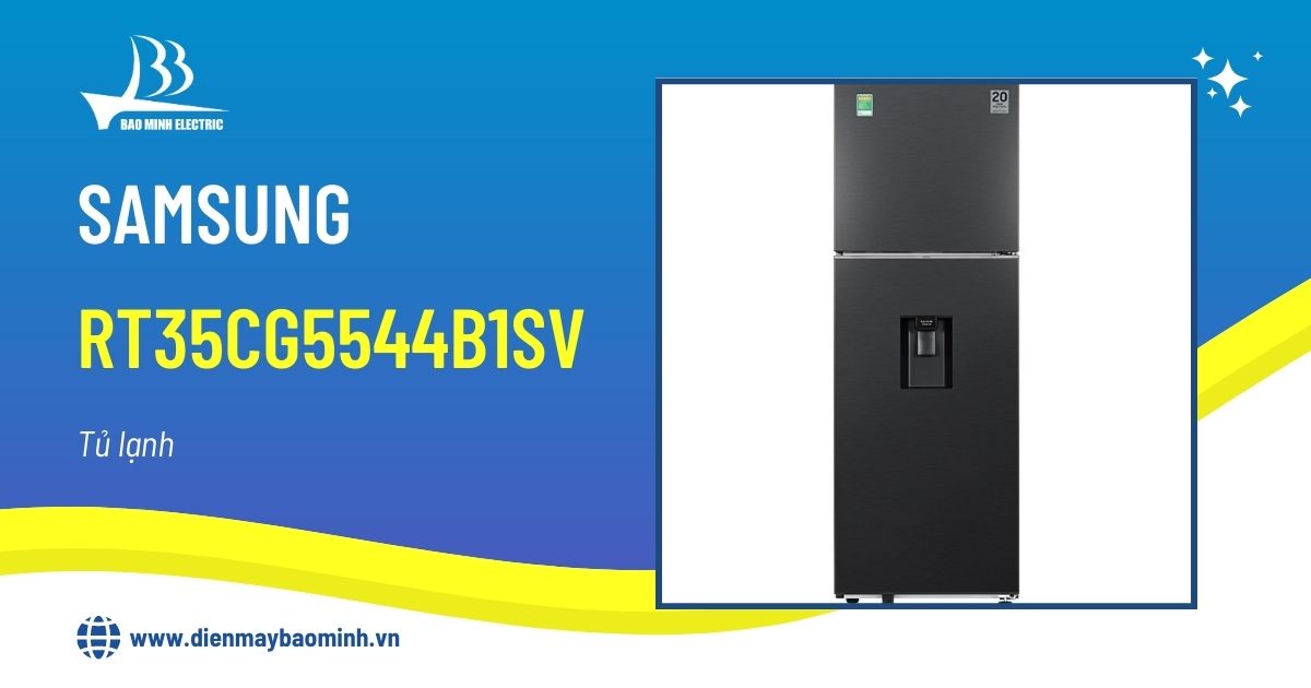 Tủ Lạnh Samsung RT35CG5544B1SV 345 Lít| Model mới 2023