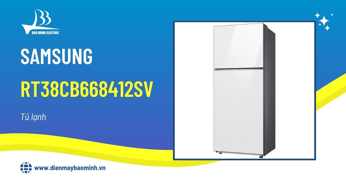 Tủ lạnh Samsung Inverter 385 lít RT38CB668412SV|Model mới 2023
