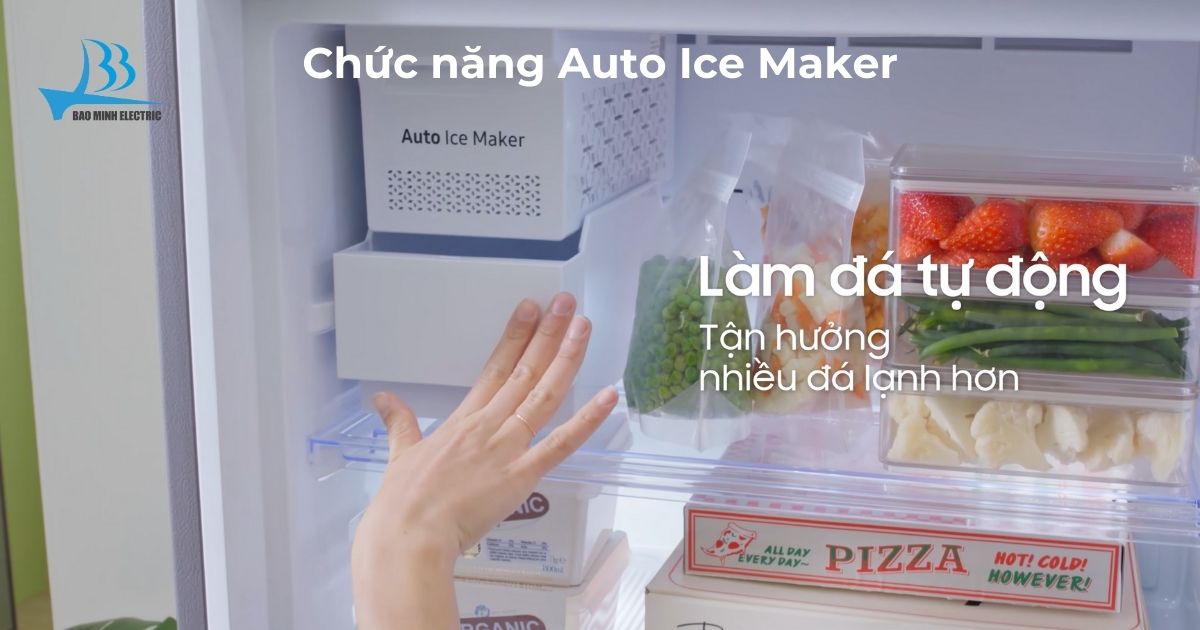 Làm đá tự động với Auto Ice Maker