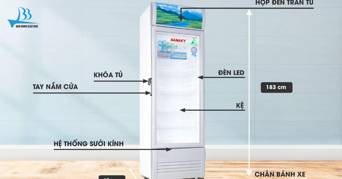 Tủ mát Sanaky VH358K3L