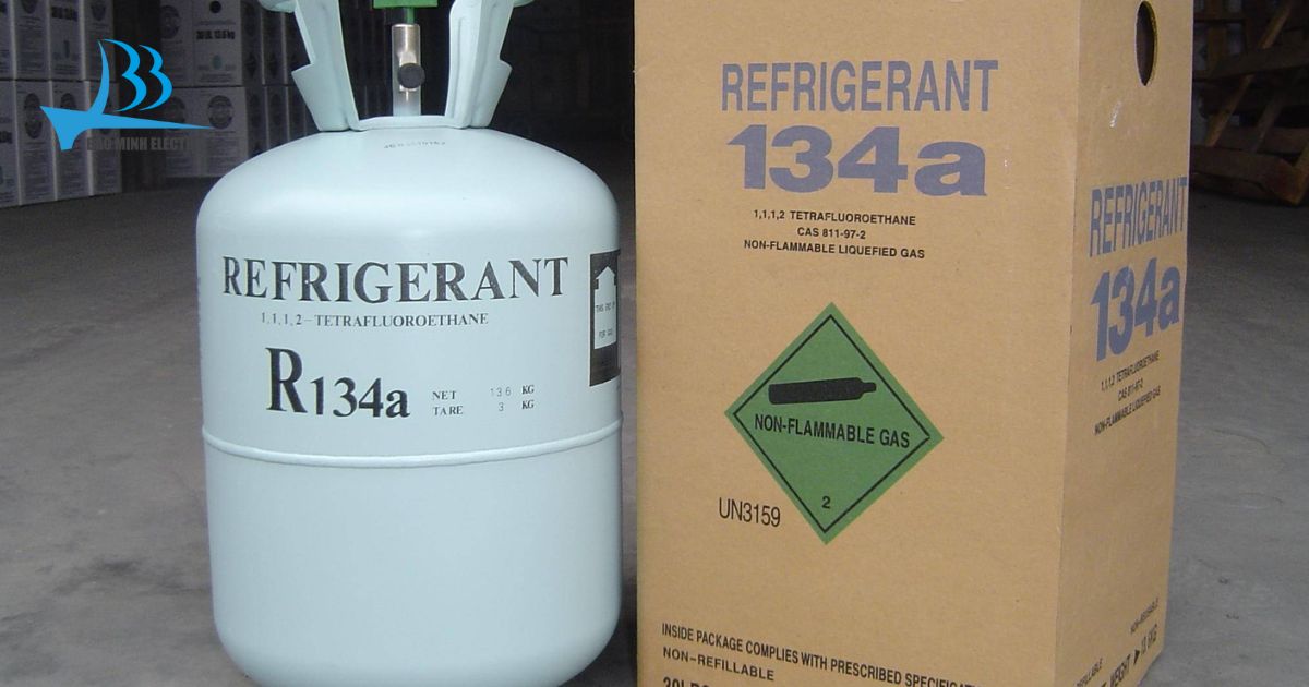 Sử dụng gas R134a thân thiện với môi trường, hiệu suất làm lạnh cao