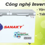 Tủ đông Sanaky VH3699A4K được tích hợp công nghệ Inverter